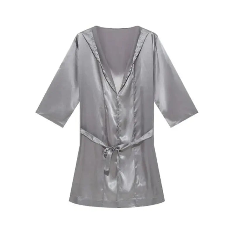Men's Sleepwear Robe Night Clothes Silk Kimono Bathrobe Men Hooded Szlafrok Pajamas Peignoir Sleeve Ropa Sexy Hombre Man's Gown bubbles jewelry and loan