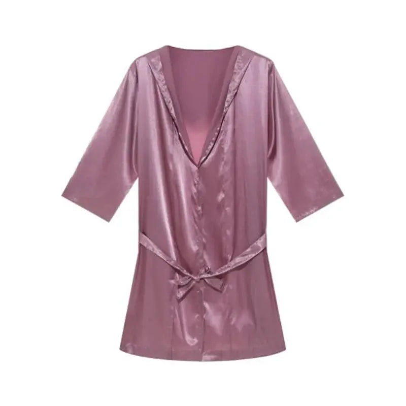 Men's Sleepwear Robe Night Clothes Silk Kimono Bathrobe Men Hooded Szlafrok Pajamas Peignoir Sleeve Ropa Sexy Hombre Man's Gown bubbles jewelry and loan