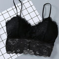 Summer Women Lace Sexy Top Sun Sleeveless Tops padded Bralette Bra Bustier Zipper Back Club Crop Tank lingerie женское белье bubbles jewelry and loan
