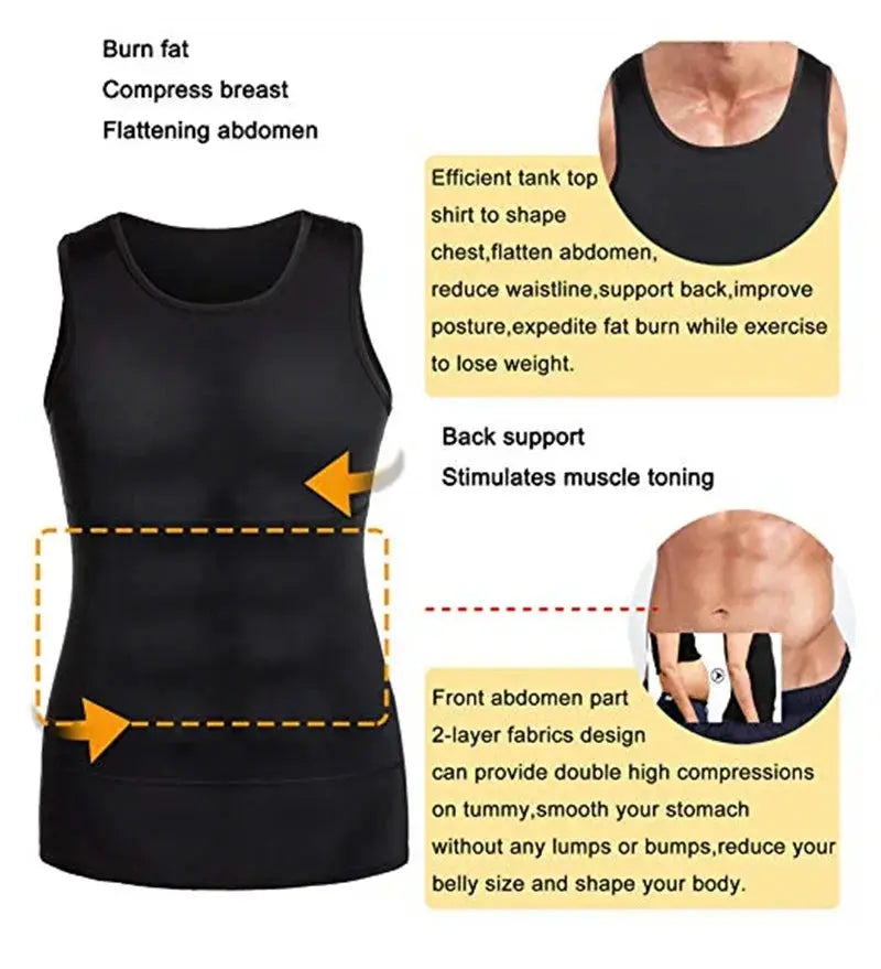 Mens Compression Sleeveless Jersey Fitness Clothes Training Shirts Gym Tank Tops Running Sports Skinny Vest Tight T-Shirt bubbles jewelry and loan